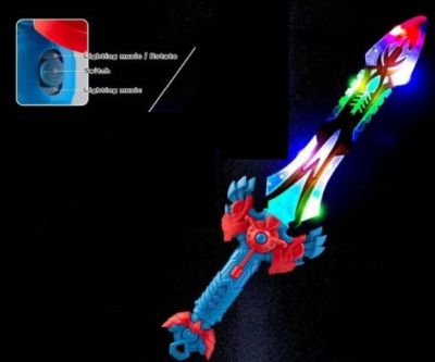 Spinning Light Sword with Sound 24.4" (7245)