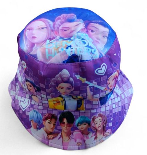 K-Pop Demon Hunter Bucket Hat Rumi, Zoey & Mira & Saja Boys (YHT102A)
