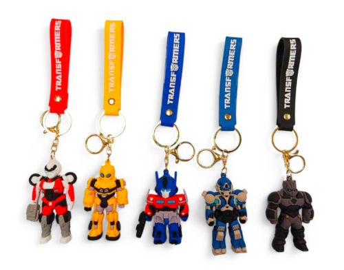 PVC Keychain 3″ Transformers Assortment Backpack Charm (AL2803)
