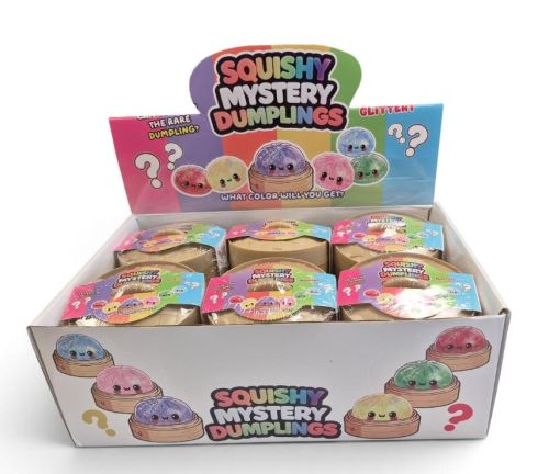 Mystery Oil Glitter Dumplings - Buns in Steamer Shrink Wrapped Assorted Colors (22070) NEW LOWER PRICE - Image 2