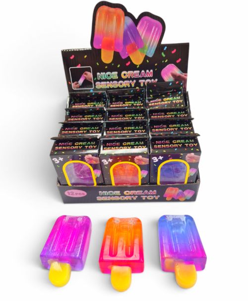 Nice Cream Squishy Popsicle Rainbow Colors Assorted (TYJ113)