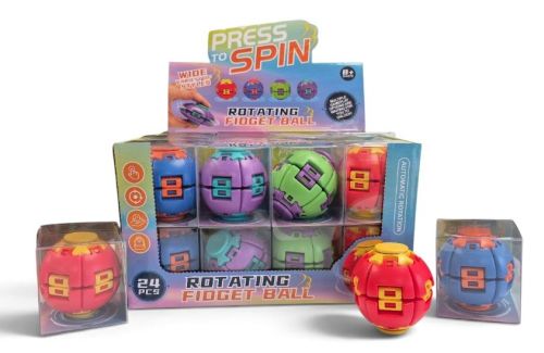 New Spinning Fidget Toy Display of 24 (NM141)