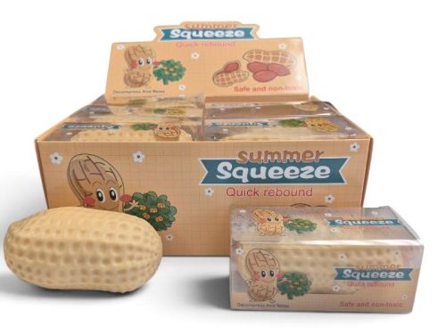 NEW Crackle Crunch Squishy Peanut (FXEX705)