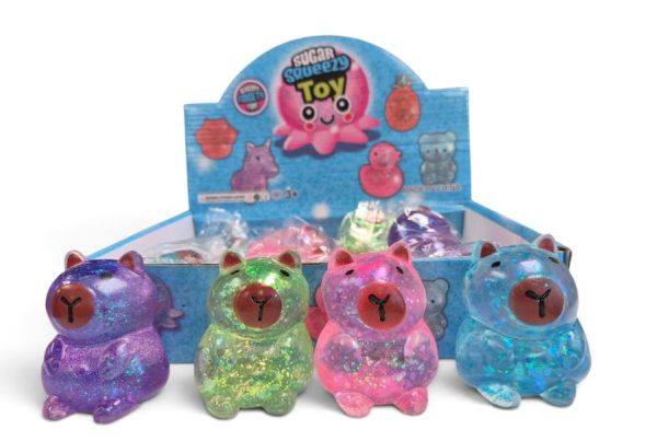 Maltose Slow Rise Glitter Capybara (NM127)