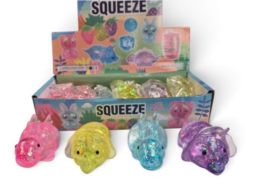 Maltose Slow Rise Glitter 4" Dinosaur Assortment (AT26)